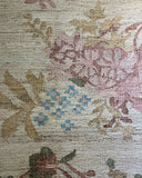 Alfombra Bali Yute Floreada 14633N