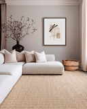 Alfombra Lavable PP Alpes Beige