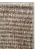 Alfombra Lavable Lineas Café