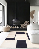 Kilim B&N Lineas Rojas