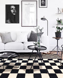 Kilim B&N Ajedréz Espejo