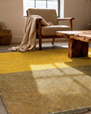 Alfombra Lavable PET Amarilla/verde